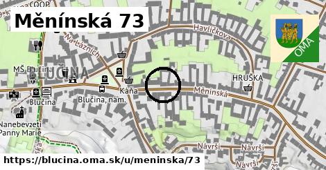Měnínská 73, Blučina