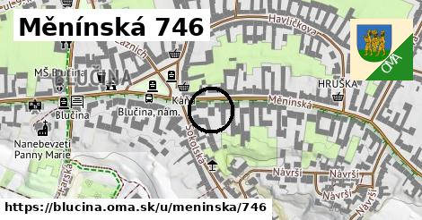 Měnínská 746, Blučina