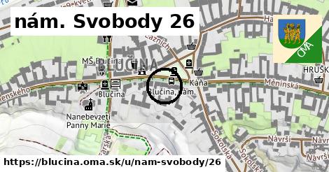 nám. Svobody 26, Blučina