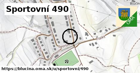 Sportovní 490, Blučina
