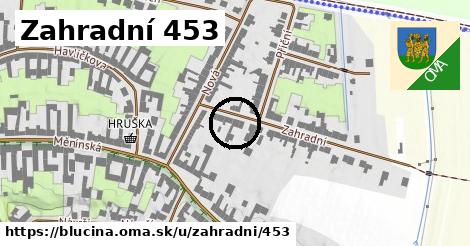 Zahradní 453, Blučina