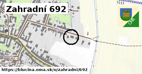 Zahradní 692, Blučina