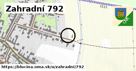 Zahradní 792, Blučina