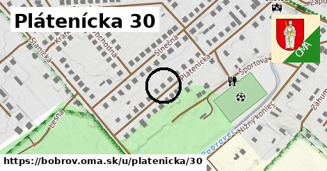 Plátenícka 30, Bobrov