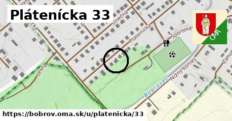 Plátenícka 33, Bobrov