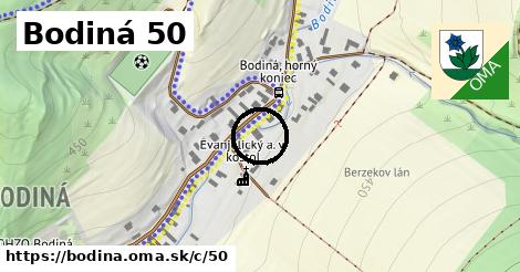 Bodiná <span class="supisne">50</span>