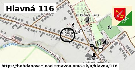 Hlavná 116, Bohdanovce nad Trnavou