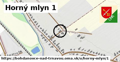 Horný mlyn 1, Bohdanovce nad Trnavou