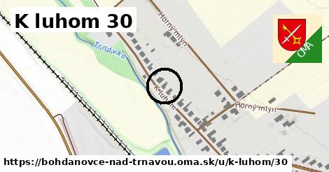 K luhom 30, Bohdanovce nad Trnavou