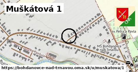 Muškátová 1, Bohdanovce nad Trnavou