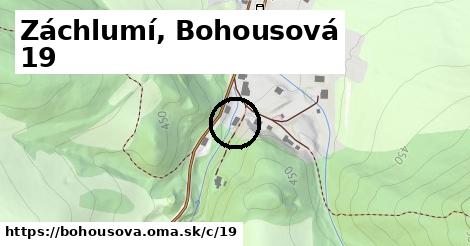 Záchlumí, Bohousová <span class="supisne">19</span>