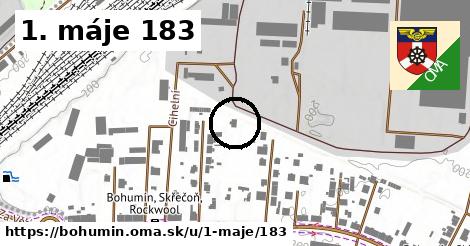 1. máje 183, Bohumín