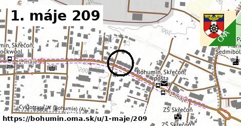 1. máje 209, Bohumín