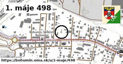 1. máje 498, Bohumín