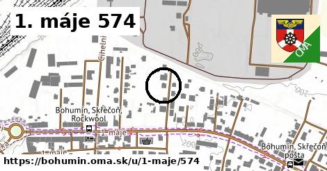 1. máje 574, Bohumín