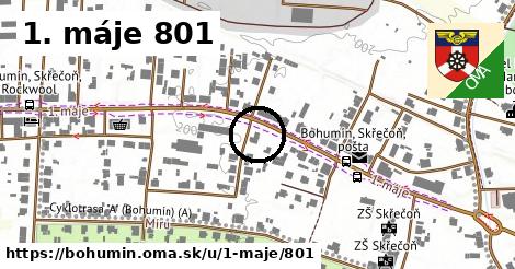 1. máje 801, Bohumín