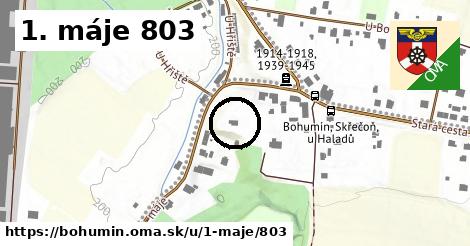 1. máje 803, Bohumín