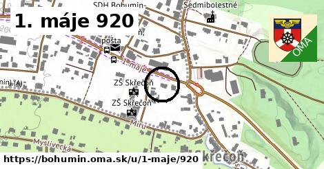 1. máje 920, Bohumín