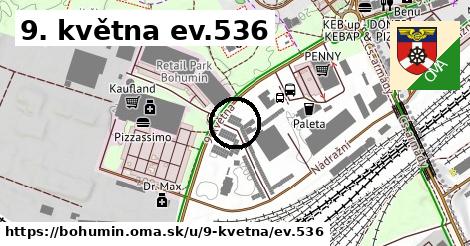 9. května ev.536, Bohumín