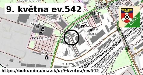 9. května ev.542, Bohumín