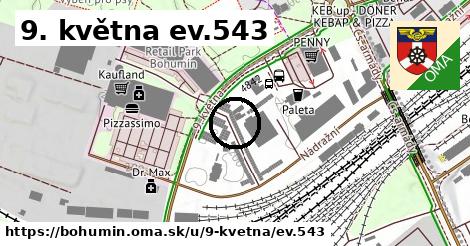 9. května ev.543, Bohumín