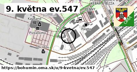 9. května ev.547, Bohumín
