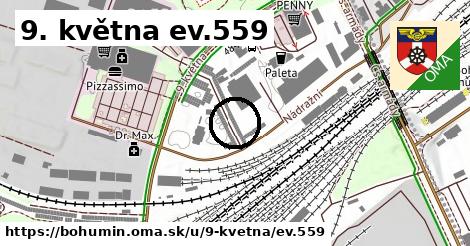 9. května ev.559, Bohumín