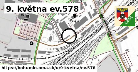 9. května ev.578, Bohumín