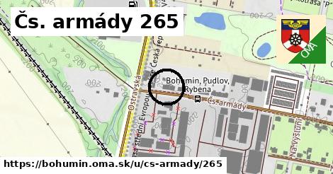 Čs. armády 265, Bohumín