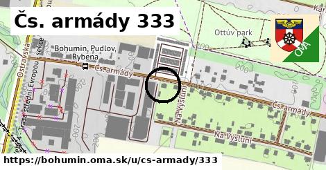 Čs. armády 333, Bohumín