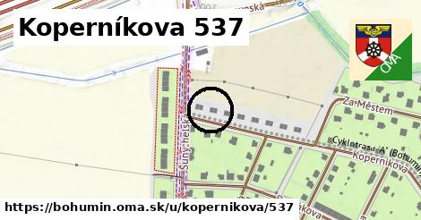 Koperníkova 537, Bohumín