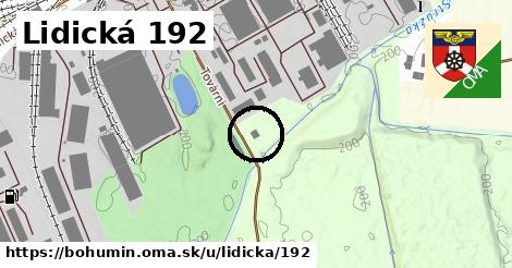Lidická 192, Bohumín