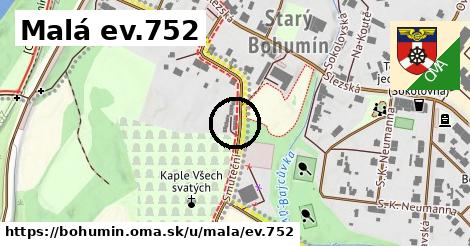 Malá ev.752, Bohumín