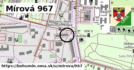 Mírová 967, Bohumín