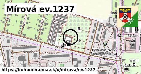 Mírová ev.1237, Bohumín