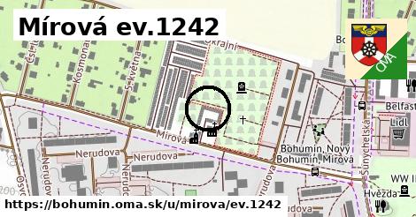 Mírová ev.1242, Bohumín