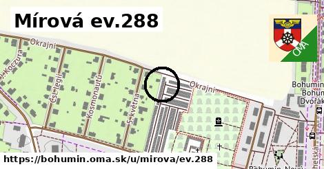 Mírová ev.288, Bohumín