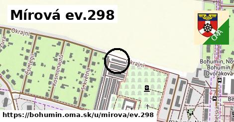 Mírová ev.298, Bohumín