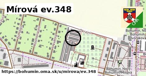 Mírová ev.348, Bohumín