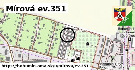 Mírová ev.351, Bohumín