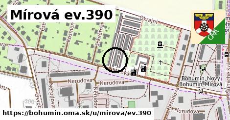 Mírová ev.390, Bohumín