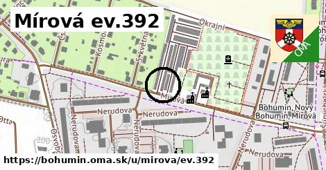 Mírová ev.392, Bohumín