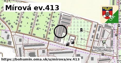 Mírová ev.413, Bohumín