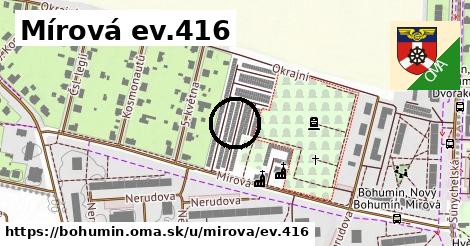 Mírová ev.416, Bohumín