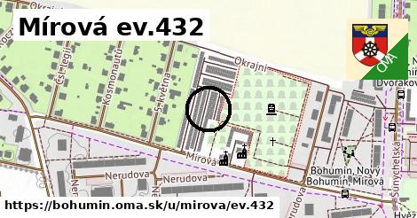 Mírová ev.432, Bohumín