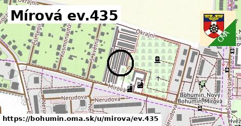 Mírová ev.435, Bohumín