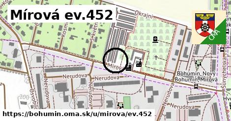 Mírová ev.452, Bohumín