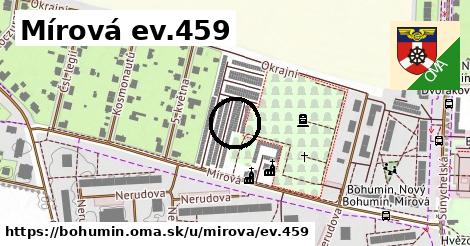 Mírová ev.459, Bohumín