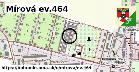 Mírová ev.464, Bohumín