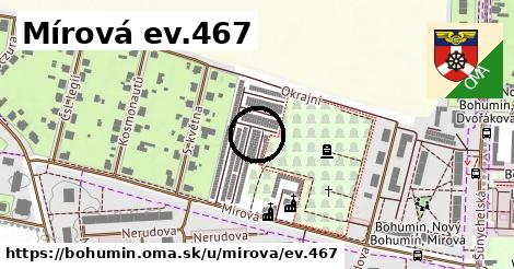 Mírová ev.467, Bohumín